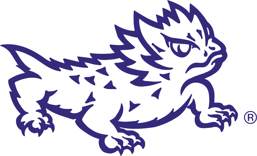 TCU Horned Frogs 1997-2005 Secondary Logo diy DTF decal sticker